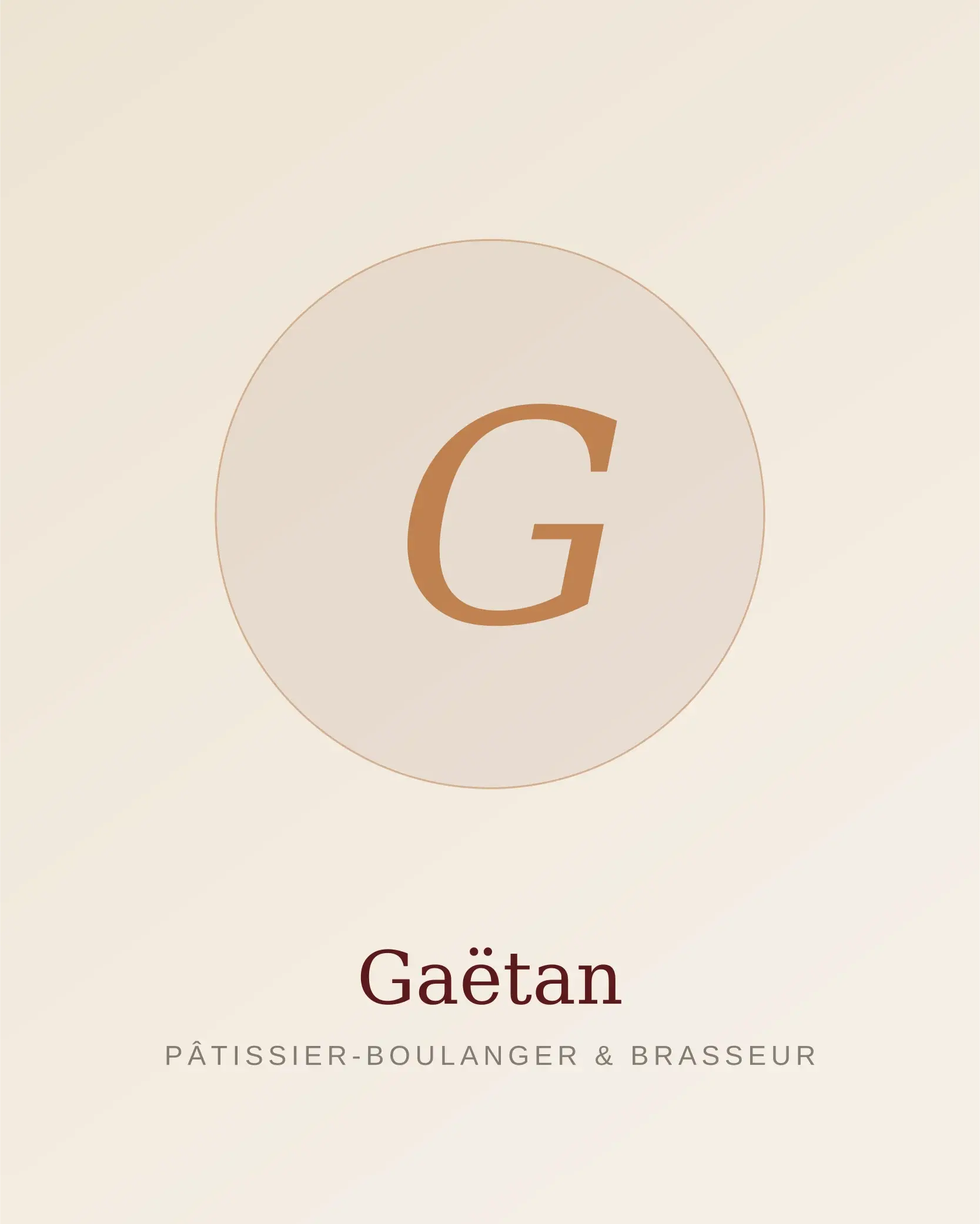 Gaëtan — Pâtissier-boulanger & brasseur